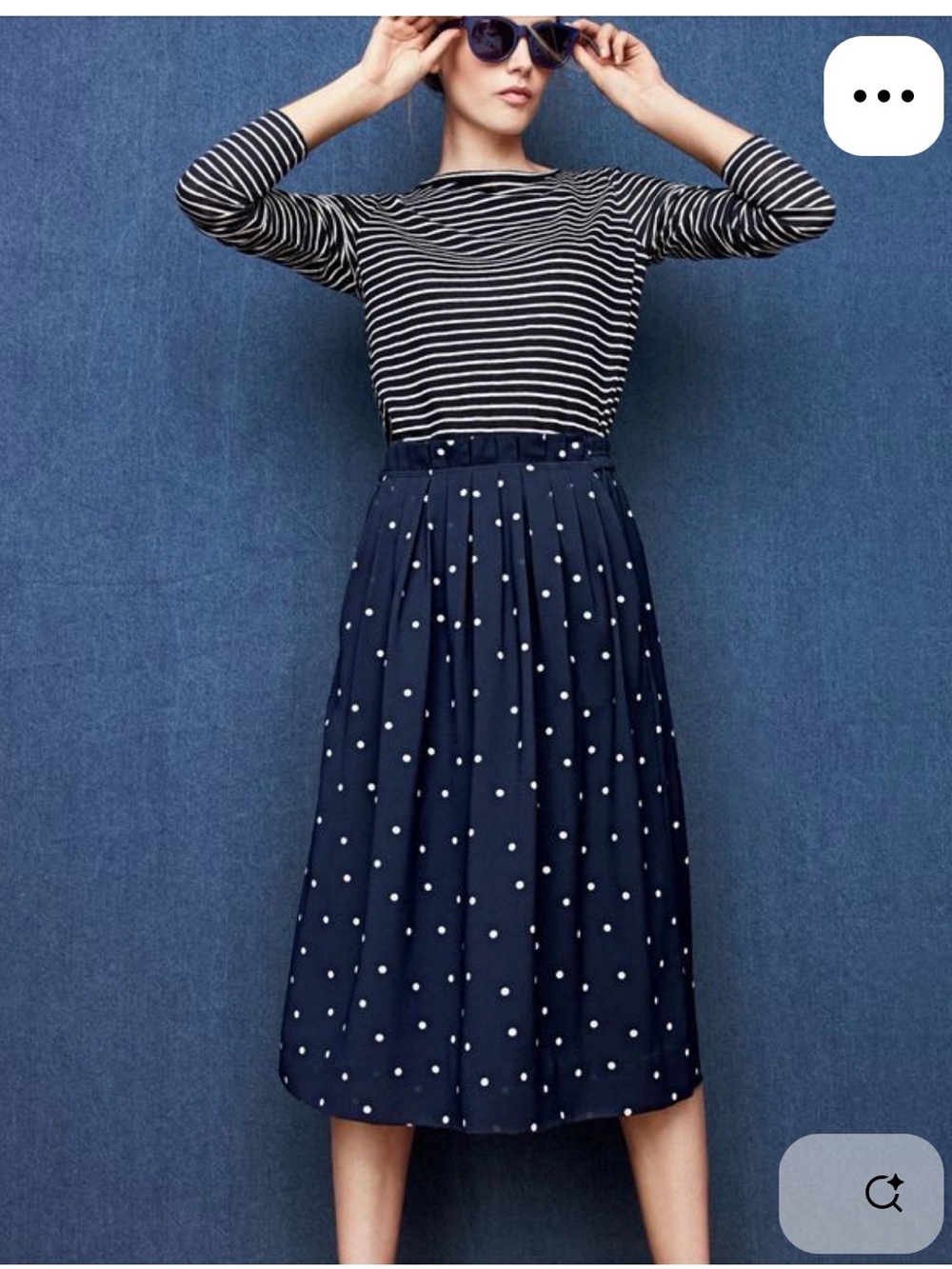 Jcrew skirt polka dot size 00